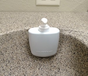 Pearl White Indispensible A Space Saving, Cost Saving, & Less Mess Universal Suction Cup Mounted Liquid Hand Soap Dispenser, Hand Sanitizer Dispenser, Lotion Dispenser, Liquid Dispenser For Houses, Homes, Apartments, Apts, Condos, Lofts, Time Shares, Rentals, Units, Hotels, Kitchens, Sinks, Showers, Bath, Bathrooms, Tubs, Tile, Windows, Mirrors, Glass, Fiberglass, On Nearly Any Shinny Smooth Surface, etc… By MBHD LLC (MBHDLLC)